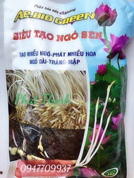 1 Kg Phân Hữu Cơ Khoáng Siêu Tạo Ngó Sen Tạo Nhiều Ngó Phát Nhiều Hoa Ngó Dài Trắng Mập