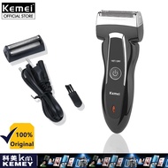 Kemei KM-858 Máy cạo râu điện cho nam giới có thể sạc lại xách tay dao cạo râu du lịch máy cạo râu Q