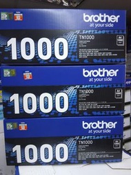 全新行貨長期現貨 Brother TN1000 原裝黑色碳粉