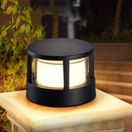 LED aluminum outdoor lamp post lawn courtyard lamp post fence lamp post waterproof garden villa land