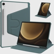 เคสใส่ปากกาสำหรับ Samsung Galaxy Tab S11 S11 Ultra 14.6 นิ้ว S10 Lite FE 10.9 นิ้ว พร้อมขาตั้งหมุนได