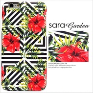 【Sara Garden】客製化 手機殼 蘋果 iPhone6 iphone6S i6 i6s 芙蓉 棕櫚樹 幾何 圖騰 保護殼 硬殼
