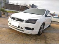【全額貸】二手車 中古車 2005年 FOCUS 2.0 5D 白色 8S頂