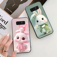 Samsung note 8 Case With cute Rabbit Print