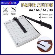 Paper Cutter Metal Base A3 / A4 / A5 / B4 / B5 Size Heavy Duty High Quality Paper Trimmer