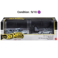 Hot Wheels Garage Le Mans 90s CLK GTR, 911 GTR, McLaren F1 GTR