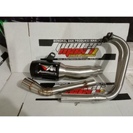 Full set of austin racing exhaust for ninja 250fi