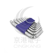 Jinggang Electronics EIGHT Hex Wrench TS-9 1.5~10mm 9PC (Short)