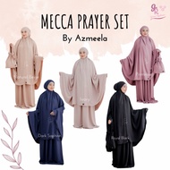 Mecca Prayer Set 3 in 1 by Azmeela / Mukena Mecca