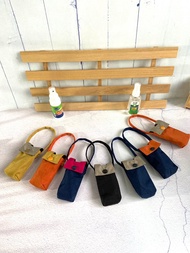 雙色隨身酒精噴瓶防水收納袋 適用 30ml 60ml 100ml噴瓶