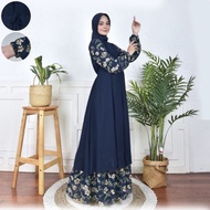 GAMIS ROSEPRINT MIX CERUTY PREMIUM GAMIS ROMPI KOMBINASI- CLICK