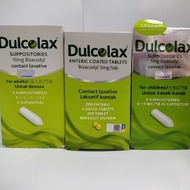 DULCOLAX TABLETS SUPPOSITORIES CONTACT LAXATIVE