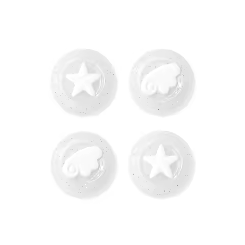 GeekShare Soap Bubble Thumb Grips for Nintendo Switch 2/Switch 1/Switch OLED/Switch Lite Thumb Grip 
