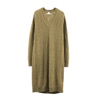 [Used, Grade A] Hermes HERMES Dress, Knit Dress, Wool Knit Dress, Women's Used A