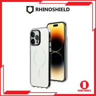RHINOSHIELD Clear Case Compatible with Magsafe for iPhone 14 / 13 / 12 Pro Max Advanced Yellowing Resistance