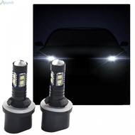 2PCS 880 LED Fog Light Bulb DRL for Daytime Running Light 6000K White High Power