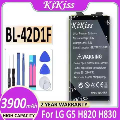 Battery BL-42D1F 3900Mah For LG G5 H820 H830 H831 H840 H850 H860N H860 H868 F700 VS987 LS992 US992 F