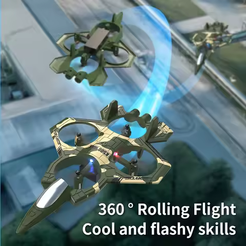 K500MAX combat drone, 360 degree rolling stunt flight, one click takeoff and landing