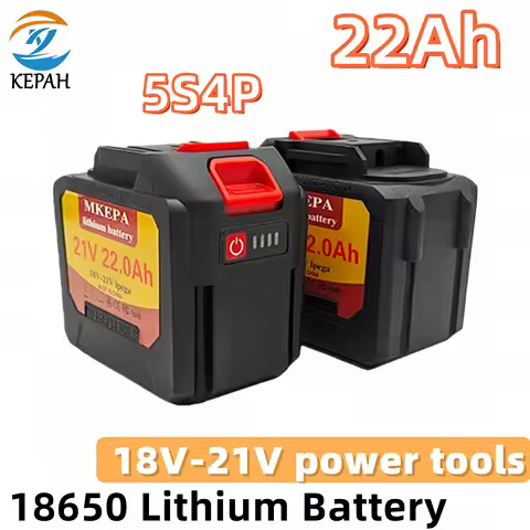Suitable for Makita 18V universal lithium battery | 18V/21V 22.0Ah 5S4P compatible wrench/drill/scre