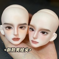 Hand-Painted 1/6 Uncle Feeling Teenager BJD Makeup Male Doll Head Joint Doll mjd