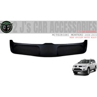 MITSUBISHI MONTERO 2008 TO 2015 SPOILER / REAR SPOILER WING / GTV SPOILER / MATTE BLACK