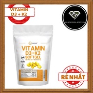 Micro Ingredients D3 + K2 300 tablets - Vitamin pills help strengthen bones and joints