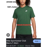 XS S XL Tshirt Men Nike Casual