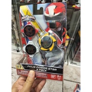 Power Rangers Ninja Power Star 3 pack