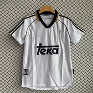 98-00 HM Home and Away White Retro Short-Sleeve Soccer Jersey S-XXL