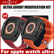 DIY Sport ซิลิโคน สายนาฬิกา Modification Kit For apple watch เคส Ultra 49mm For apple watch ultra 49