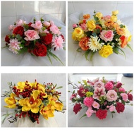 Silk Flowers for Table 45cm and 65cm Long. Living Room Table - Conference Room - Meeting Table - Dec