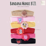 BT21 PRINTING BANDANA - Cute Printed Doll Face Wash Headband for Children