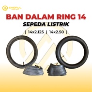 Electric Bike Inner Tube Size 14x2.125 14x2.50 16x2.125 16x2.50
