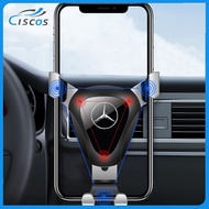 Ciscos 360 Degree Car Phone Holder Gravity Mobile Phone Mount Car Interior Accessories For Mercedes Benz CLA W124 W204 AMG A180 GLB GLC GLA W212 GLA200 Vito GLB200 E200