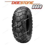 ยางมอเตอร์ไซค์ขอบ 12 นิ้ว ยี่ห้อ DEESTONE รุ่น D809 TL ขนาด 100/90-10 120/70-12 130/70-12