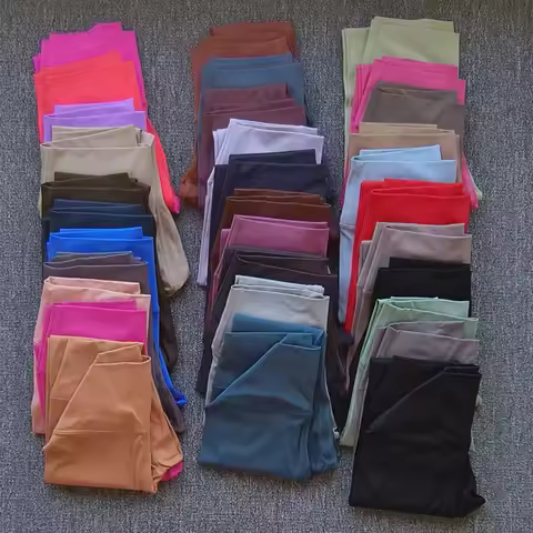 Solid Color 2.0High Waist Gym Yoga Legging Plus Size Women Sport Pant Comprehensive Training Jog25"S