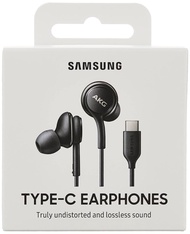 實體店鋪 (限今日水貨特價$104 / 行貨價$199)全新原封 Type C Headphone Headphones Earbuds Earphone Black for Samsung Galaxy A53, S21, S22, S22 Ultra, Galaxy S20 FE - Microphone and Volume USB-C  - Black  三星 Type-c  AKG 有線線控入耳式耳機耳筒 適用於三星耳機S10/S9/S8 S10 S10e S10 Plus(另外有手機充電配件)