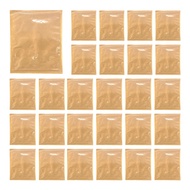 100pcs Heat Seal Bakery Bags Grease Proof Kraft Paper Biscuit Packaging Cake Bags for Packaging Donu