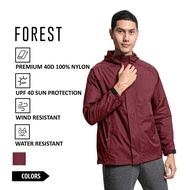 Forest Premium Windbreaker Men Jacket Reflective Jogging Running Waterproof Jacket | Jaket Lelaki - 30392