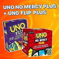 Combo of 2 game sets | Board Gamme Uno Flip Plus and Uno No Mercy Plus | Upgraded game| Nice Nice Ni