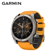 【GARMIN】Fenix 8 51mm 全方位戶外進階GPS智慧腕錶｜火花橙