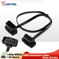 OBD2 16Pin Extension Cable Male to Female Socket Plug ELM327 Car Diagnostic Lead