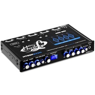4 Band Parametric Equalizer - Bluetooth Wireless Audio Connectivity, Blue Light Illumination, Works 