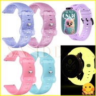 Laxasfit H10 Kids Smart watch Soft Silicone Strap glitter luminous Smart Children's Watch replacemen