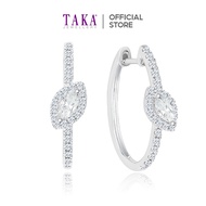 TAKA Jewellery Lab Grown Diamond Hoop Earrings 10K Gold