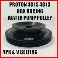 4G15 4G13 Wira Satria Saga Iswara OBX RACING Lighten Water Pump Pulley 4PK & V Belting 43137