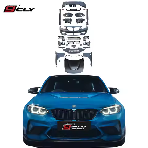 CLY M2C Wide Body Kit for BMW 2 Series F22/F87 | Front/Rear Bumpers + Side Skirts + CS Hood