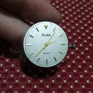 Alba quartz men's watch dial