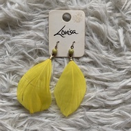 Lovisa Yellow Feather Earring