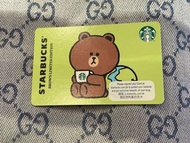 💖內附$50- Line Friends Starbucks 星巴克 卡